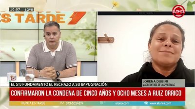 Confirmaron la condena de cinco a&ntilde;os y ocho meses a Ruiz Orrico - Lorena Dubini